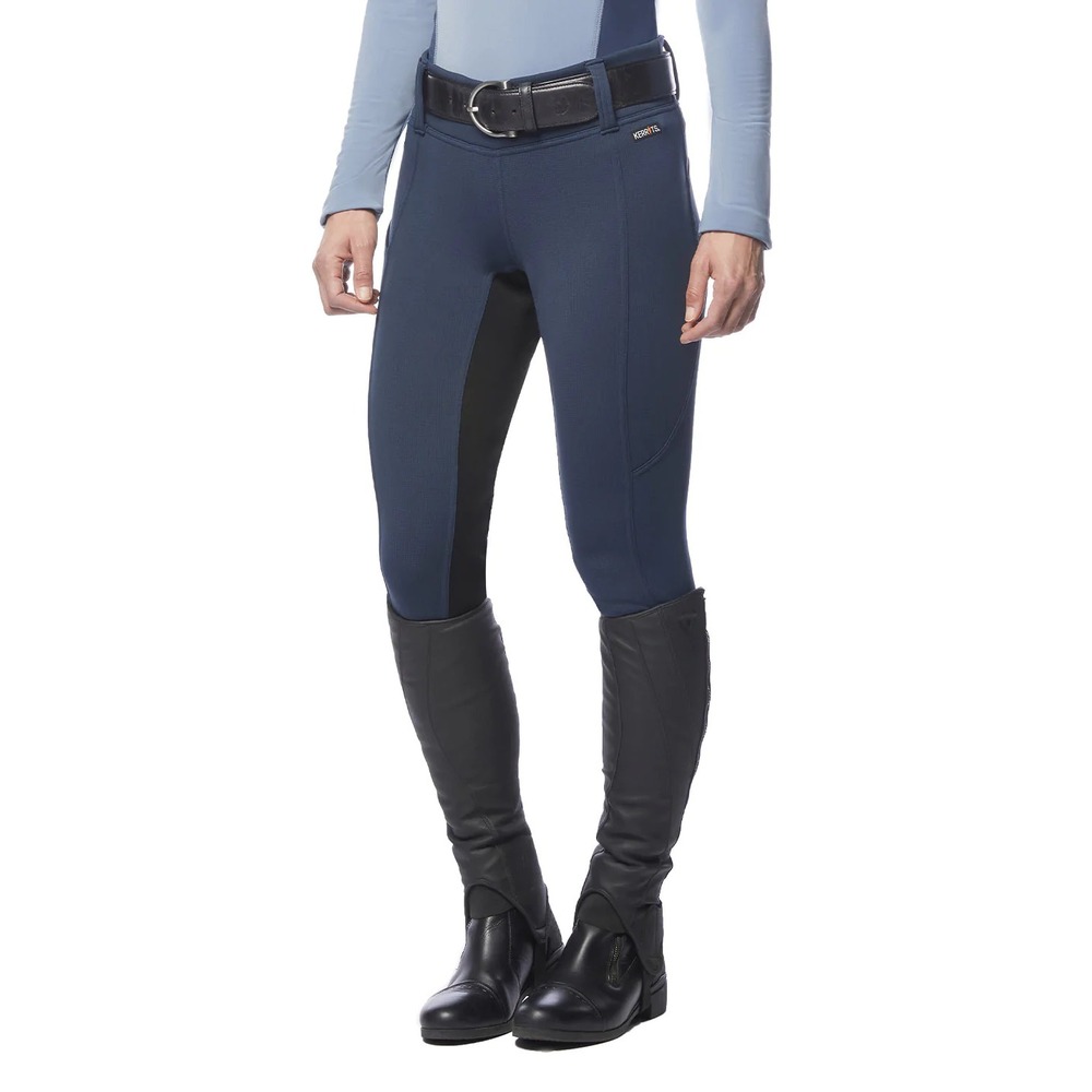 Kerrits Women's size Large Polartec Fleece Sit Tight Wind Pro Full Seat Tight z